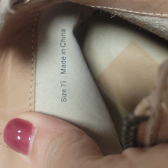 Dolce Vita Blush Suede Xenon Sneakers Size 7 1/2 - Picture 8 of 8